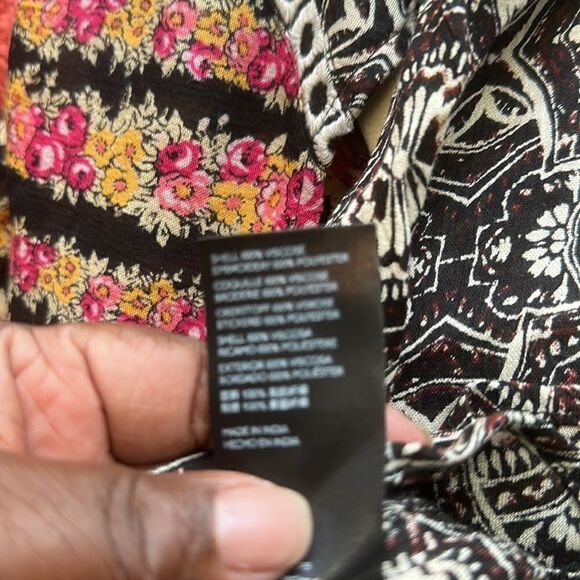 Free People Tops Free People Falling Into You Tunic Blouse XS-S - Picture 7 of 8